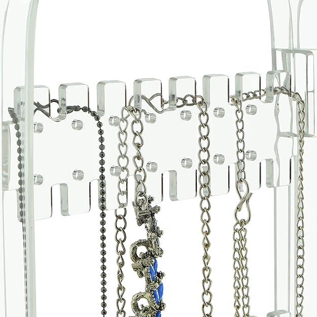 Multi-layer foldable jewelry storage box