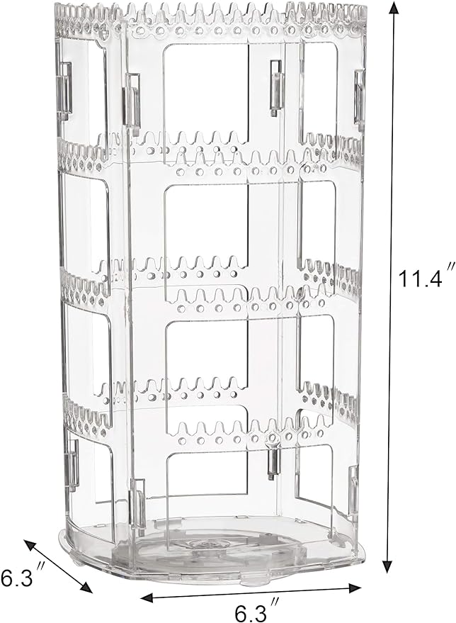 High quality transparent jewelry storage rack, classic jewelry display rack