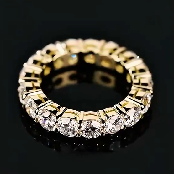 ✨925 Sterling Silver Full Star River Moissan Diamond Ring