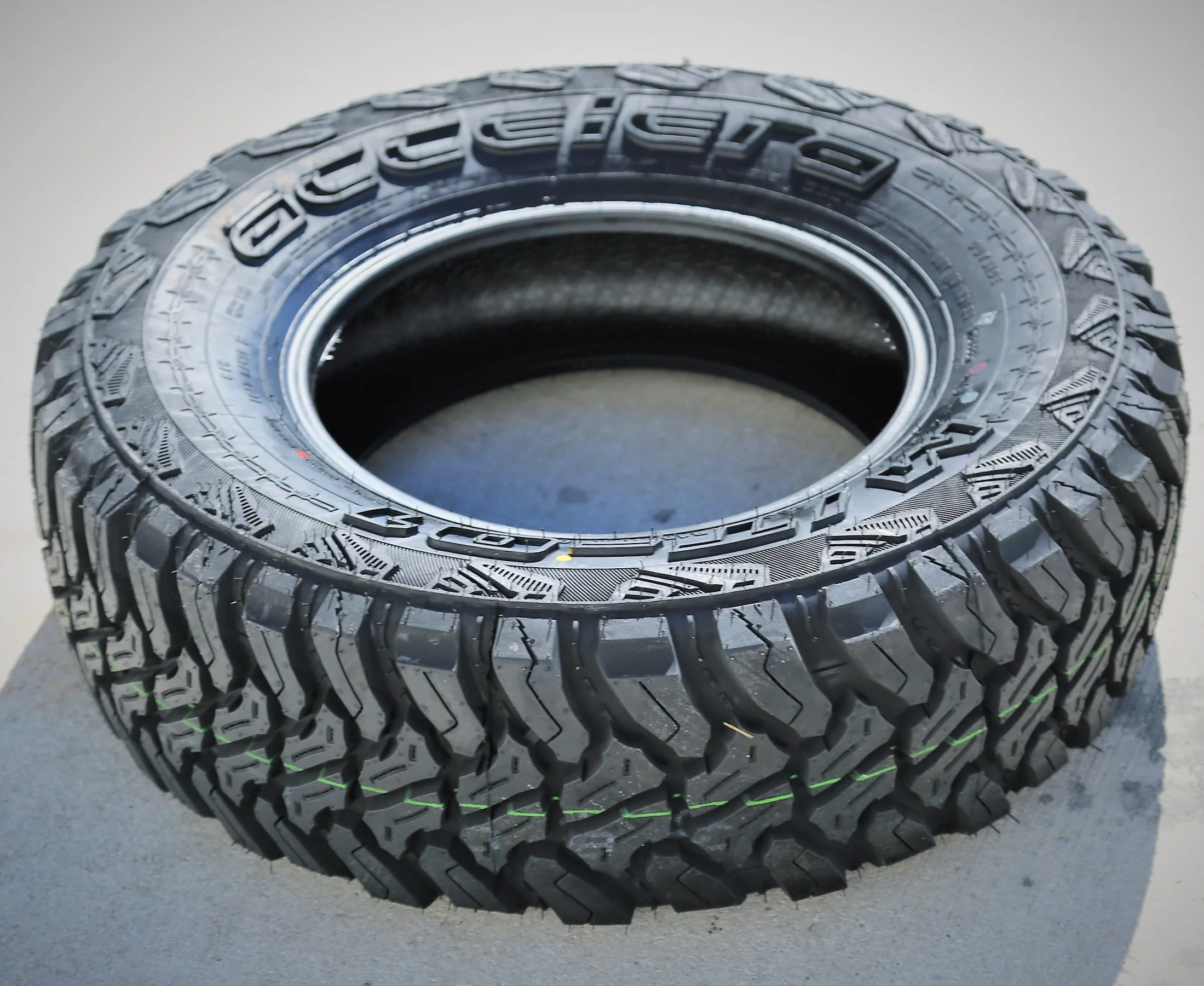 Pair of 2 (TWO) Accelera M/T-01 LT 235/75R15 Load C 6 Ply MT Mud Tires