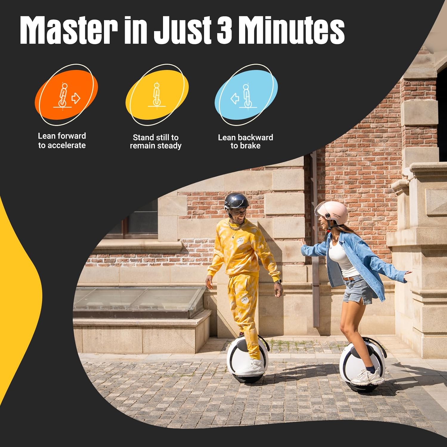 Electric Unicycle - 14 Inch Self-balancing Electric One Wheel Portable EUC for Commuting & Entertainment