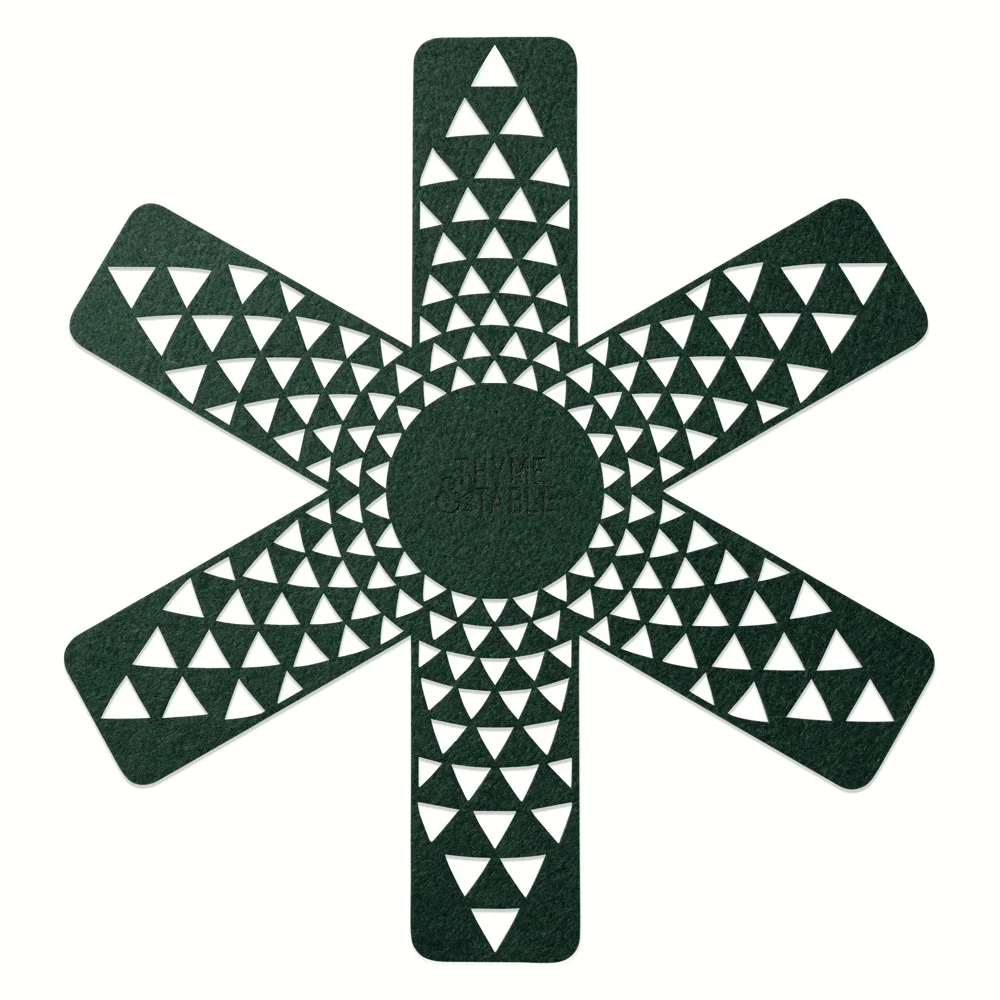 Thyme & Table Non-Stick 12-Piece Granite Cookware Set. Hunter Green