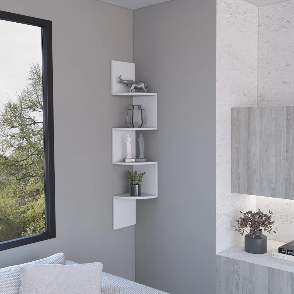 Shelf Crestone. Living Room. White