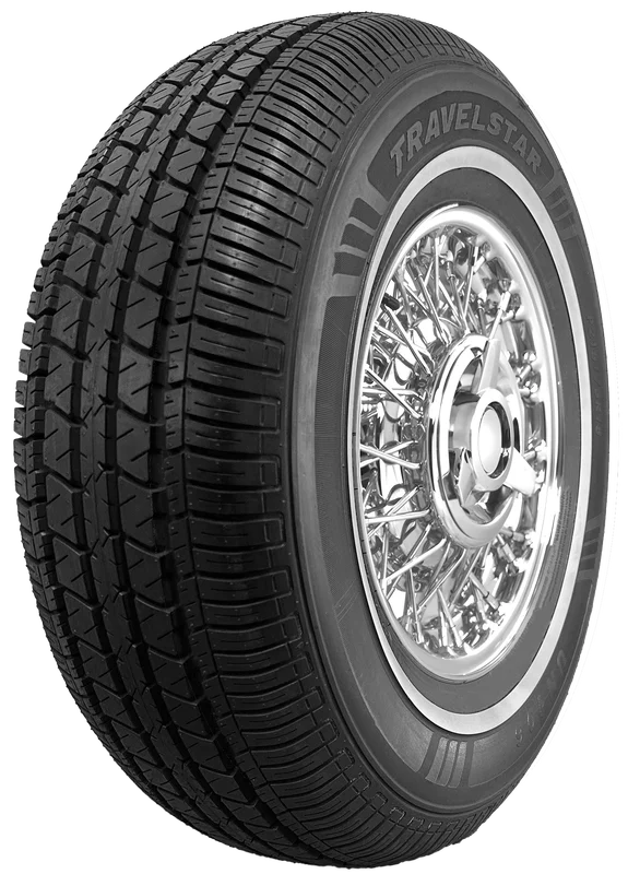 Travelstar UN106 All Season Tire 215/75R15 100S Passenger Tire 215/75/15.White Wall 18mm(Tire Only)