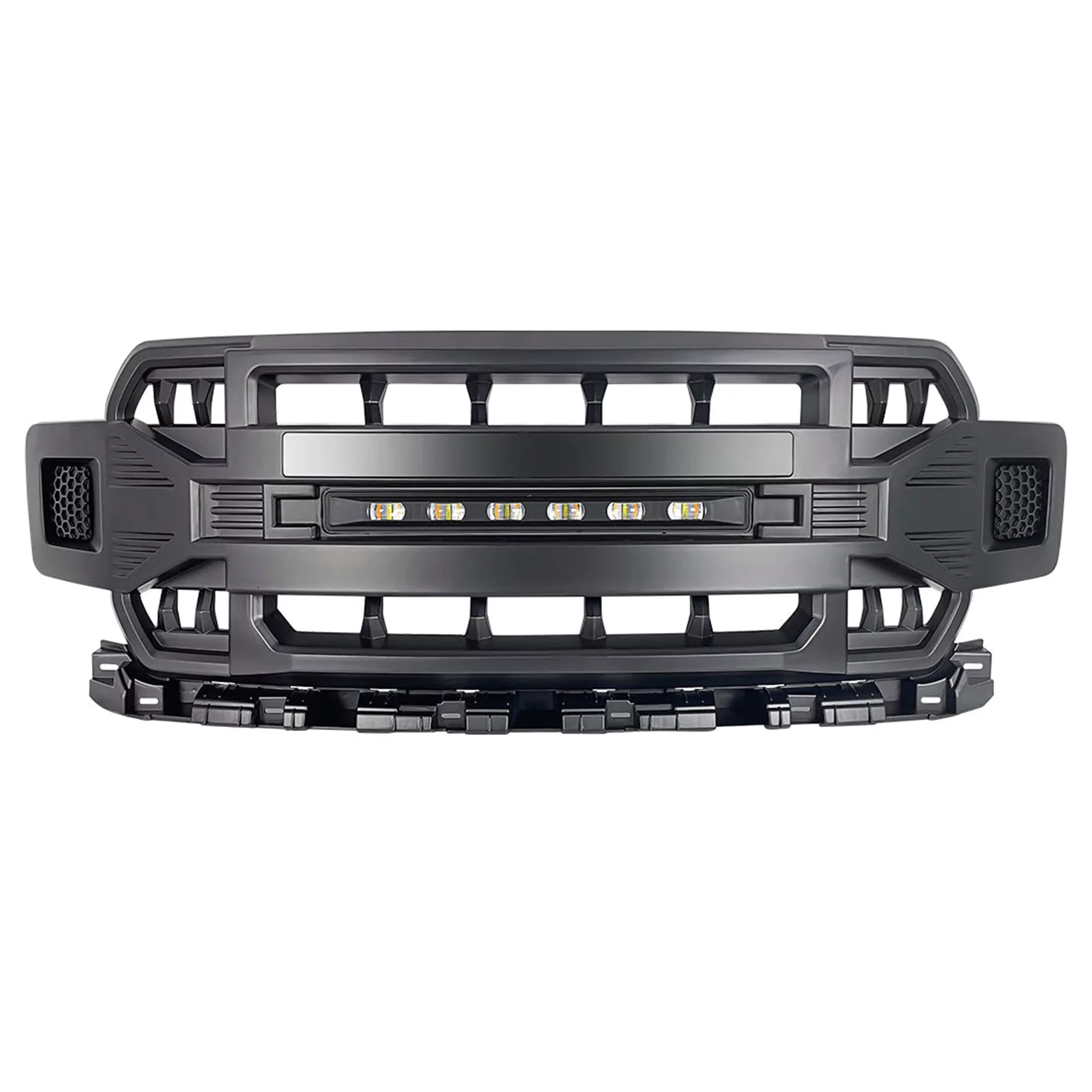 AMERICAN MODIFIED Armor Grille Compatible with 2018-2020 Ford F150. Black