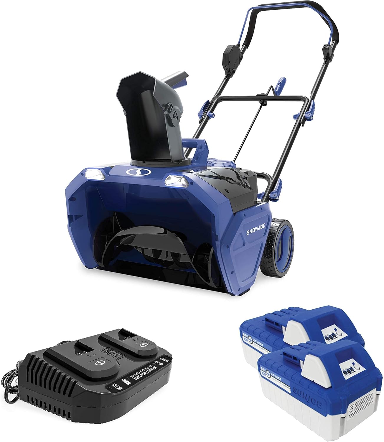 24V-X2-20SB 20-Inch 48 Cordless Snow Blower. Kit (w/2 x 24-Volt 4.0-Ah Batteries and Charger)