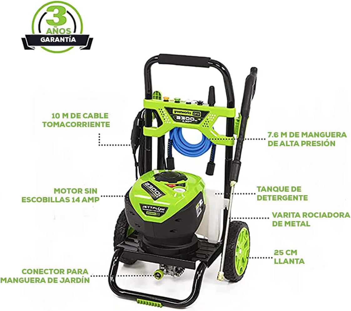 TruBrushless (2.3 GPM) Electric Pressure Washer (PWMA Certified)