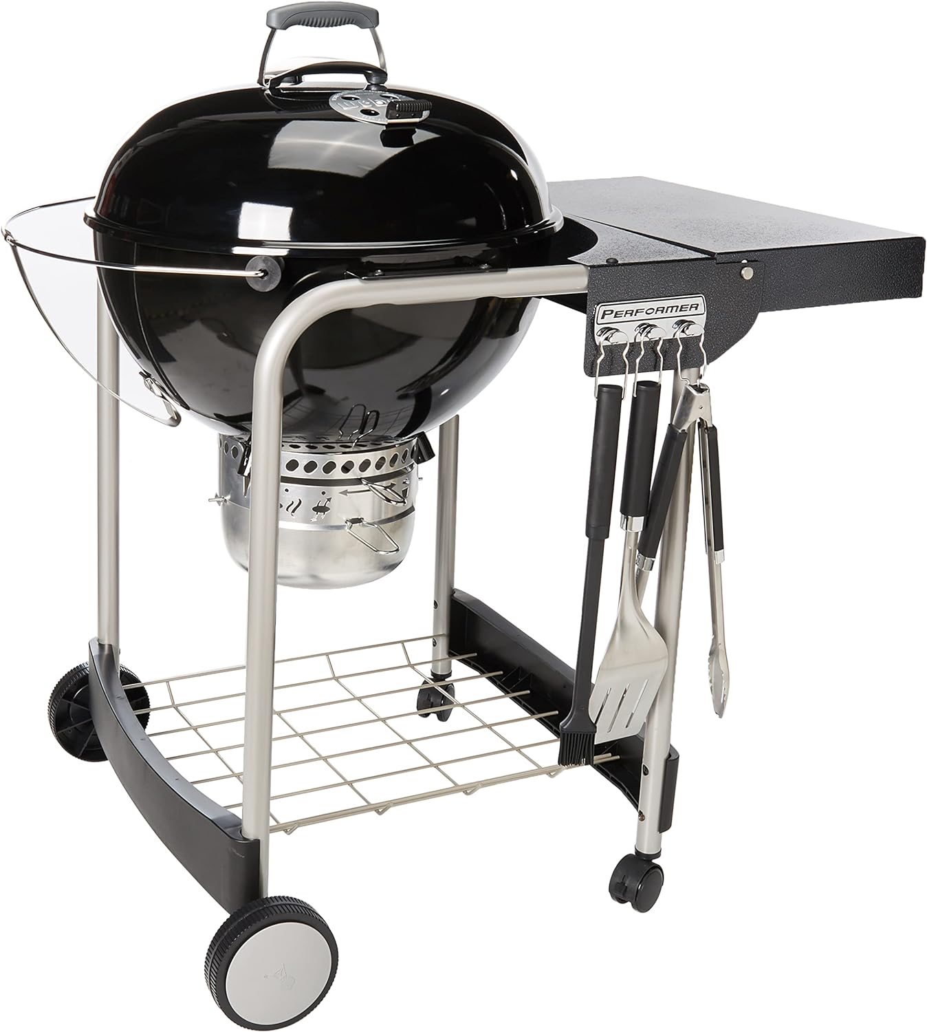 Performer Charcoal Grill. 22-Inch. Black