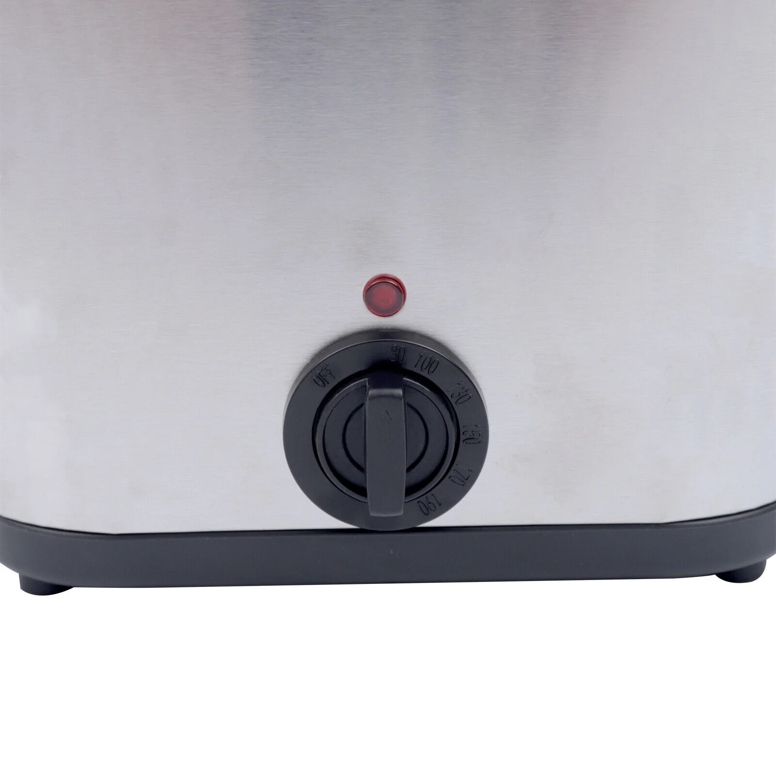 1000W 2.5L Deep Fryer With Basket Small Fryer w/ View Window. Oil Dripping Hook