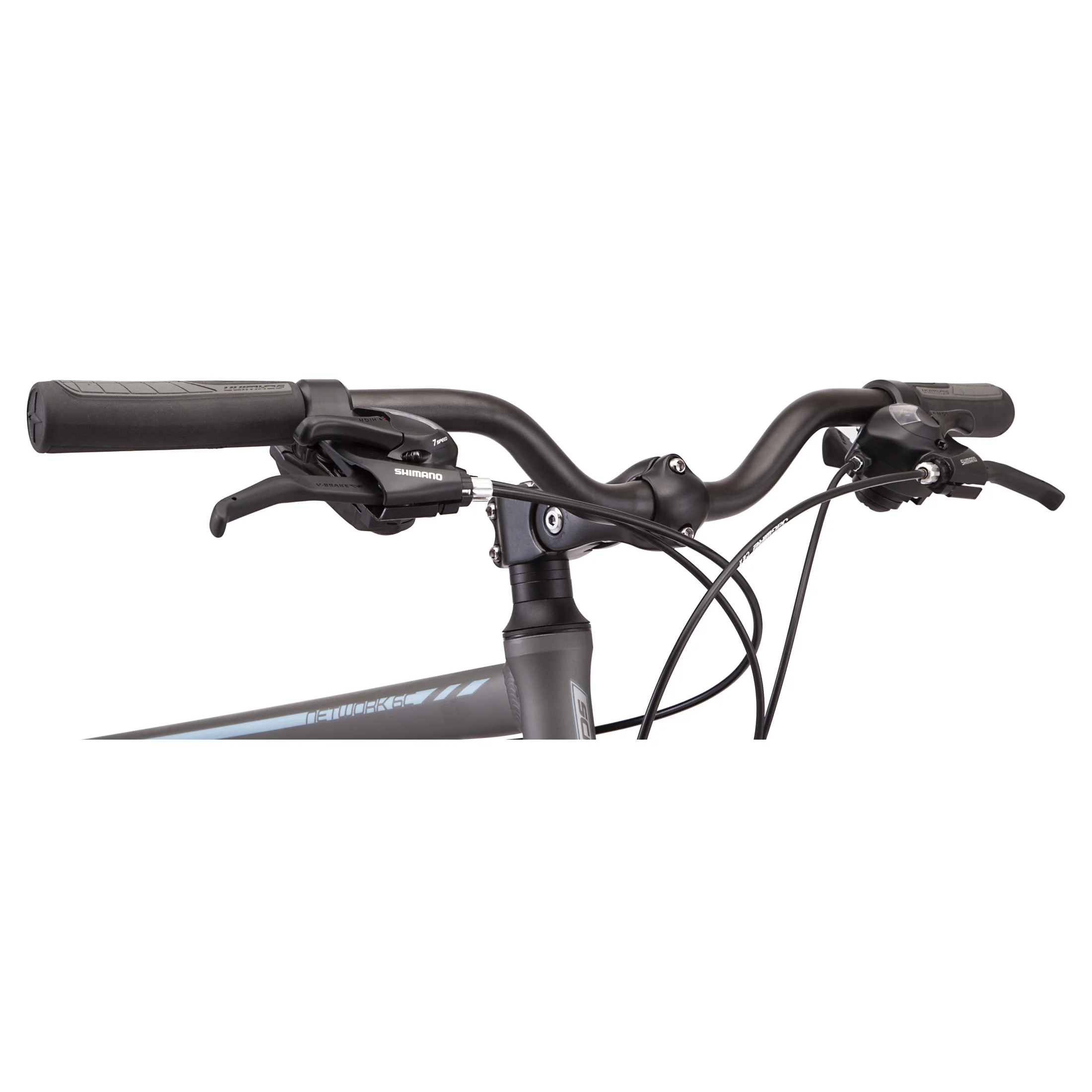 Schwinn Network 6c Hybrid Bike. 21 Speeds. Large 19.5 Mens Style Frame. 700c Wheels. Grey