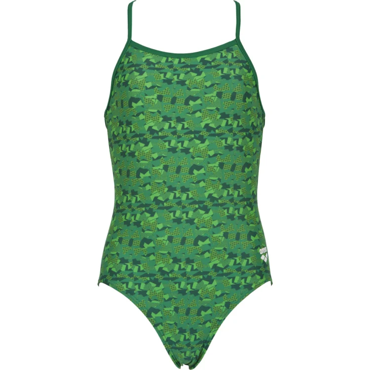 ARENA Girl's Network Light Drop Back One Piece Swimsuit