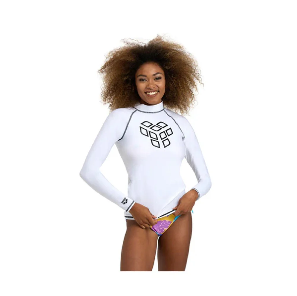 ARENA Women'S Rash Vest L/S Graphic
