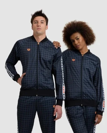 ARENA 50Th Black Relax Iv Team Jacket