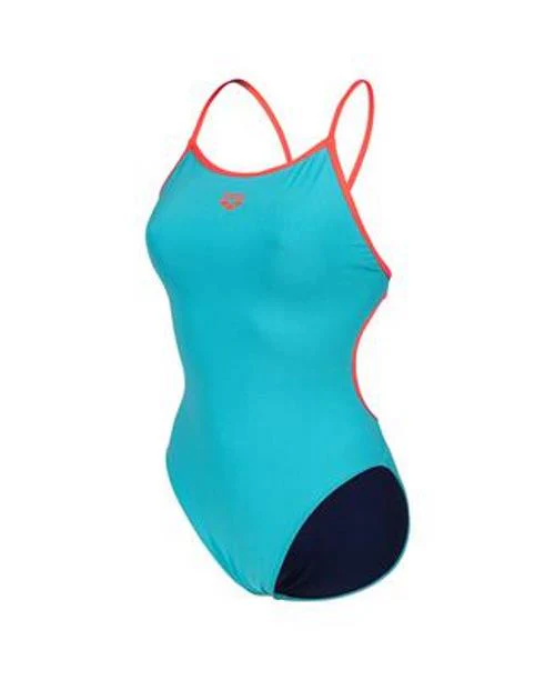 ARENA Womens Swimsuit Lace Back Solid Variants