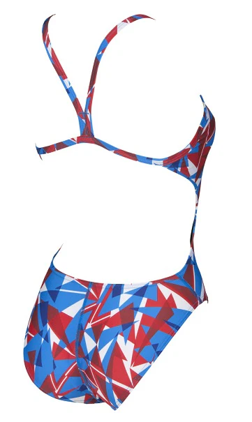 ARENA Women's Shattered Glass Challenged Back One Piece Swimsuit