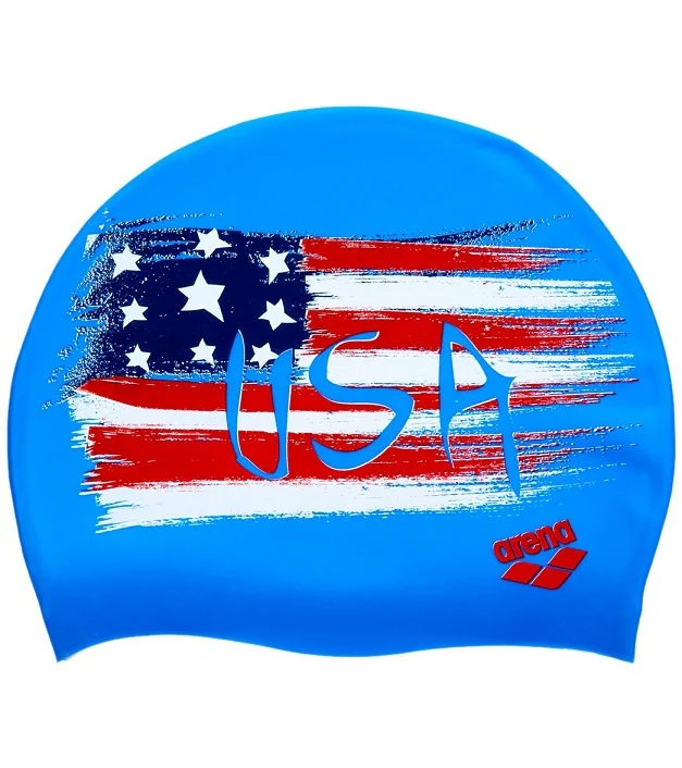 ARENA Print Silicone Swim Cap (ASSORTED DESIGNS)