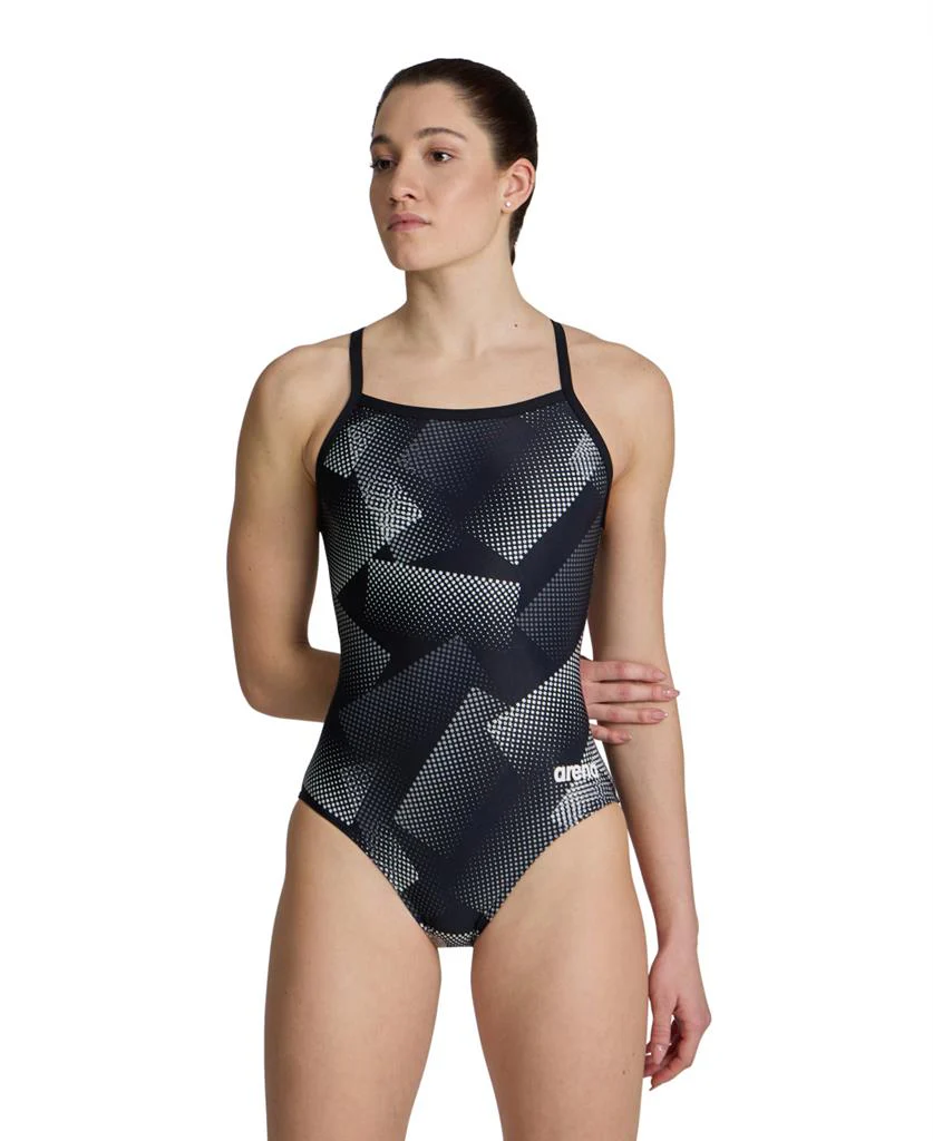 ARENA Women's Halftone Lightdrop Back One Piece