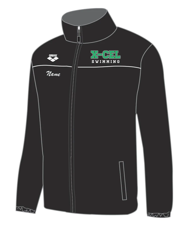 XCel Swimming  ARENA Team Panel Hooded Sweatshirt