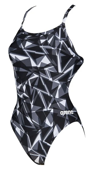 ARENA Women's Shattered Glass Challenged Back One Piece Swimsuit