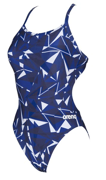 ARENA Women's Shattered Glass Challenged Back One Piece Swimsuit
