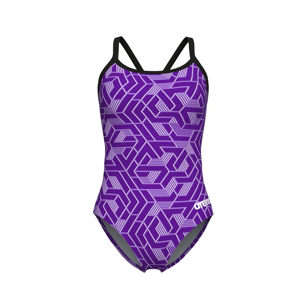 Arena Women's Escape Lightdrop Back One Piece Swimsuit