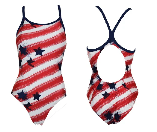 ARENA Freedom Light Drop Back One Piece Swimsuit