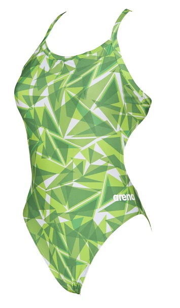 ARENA Women's Shattered Glass Challenged Back One Piece Swimsuit