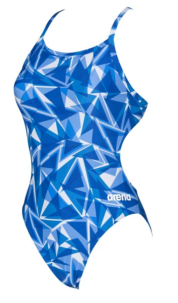 ARENA Women's Shattered Glass Challenged Back One Piece Swimsuit