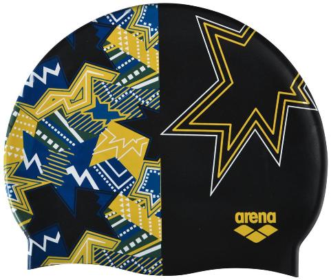 ARENA Print Silicone Swim Cap (ASSORTED DESIGNS)