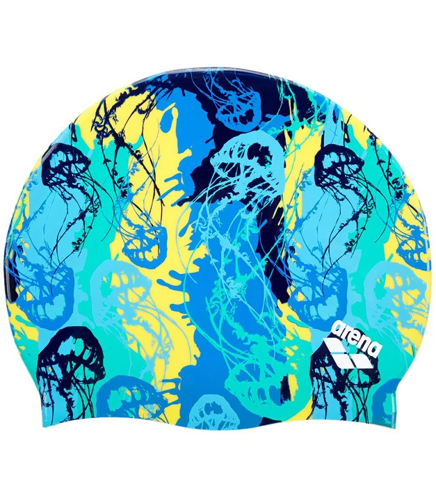 ARENA Print Silicone Swim Cap (ASSORTED DESIGNS)