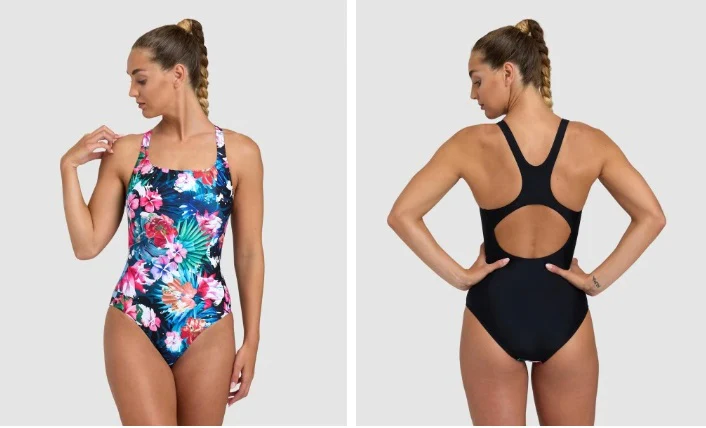 ARENA Women'S Flower Swimsuit Control Pro Back