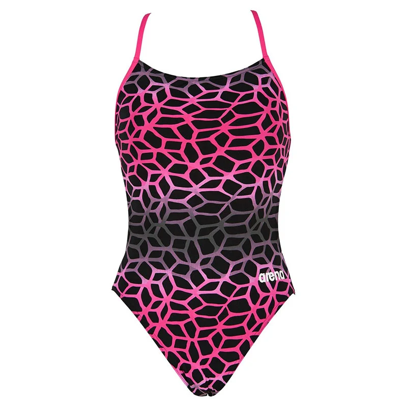 ARENA Women's Polycarbonite II Challenge back One Piece (Front Lining)