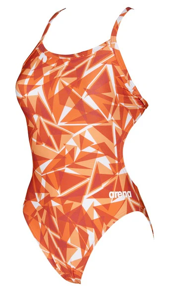 ARENA Women's Shattered Glass Challenged Back One Piece Swimsuit