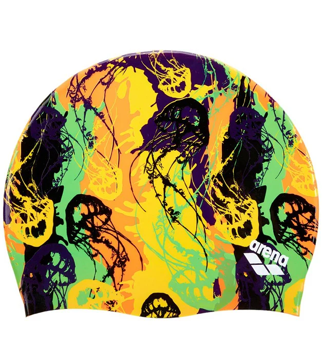 ARENA Print Silicone Swim Cap (ASSORTED DESIGNS)