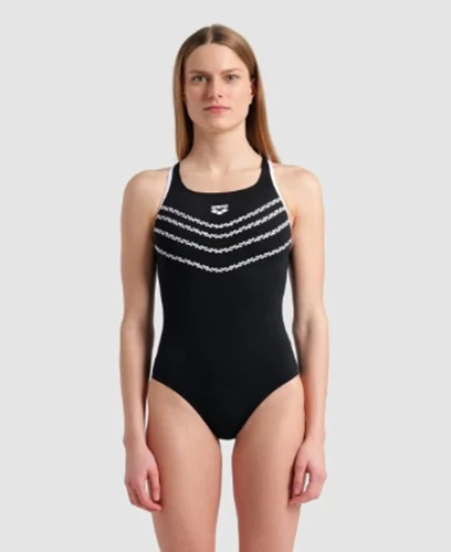ARENA Women'S Losange V Swimsuit Swim Pro Back