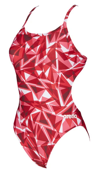 ARENA Women's Shattered Glass Challenged Back One Piece Swimsuit