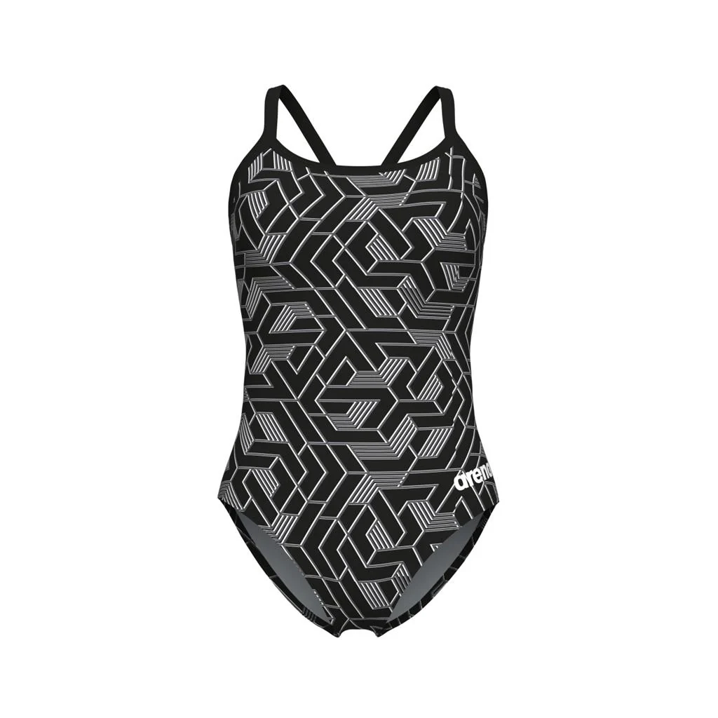 Arena Women's Escape Lightdrop Back One Piece Swimsuit
