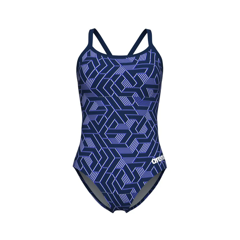 Arena Women's Escape Lightdrop Back One Piece Swimsuit