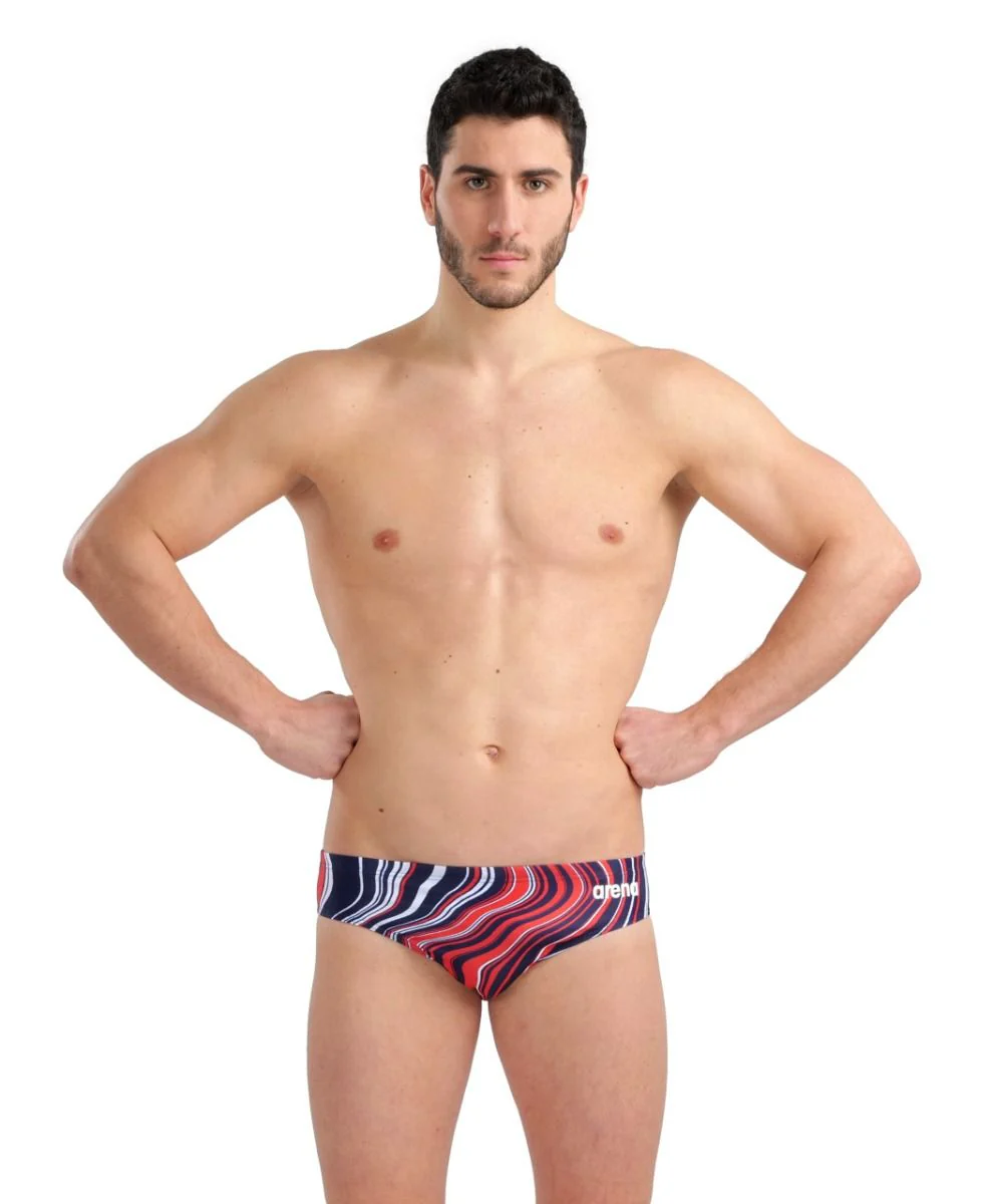 Arena Men's Marbled Brief