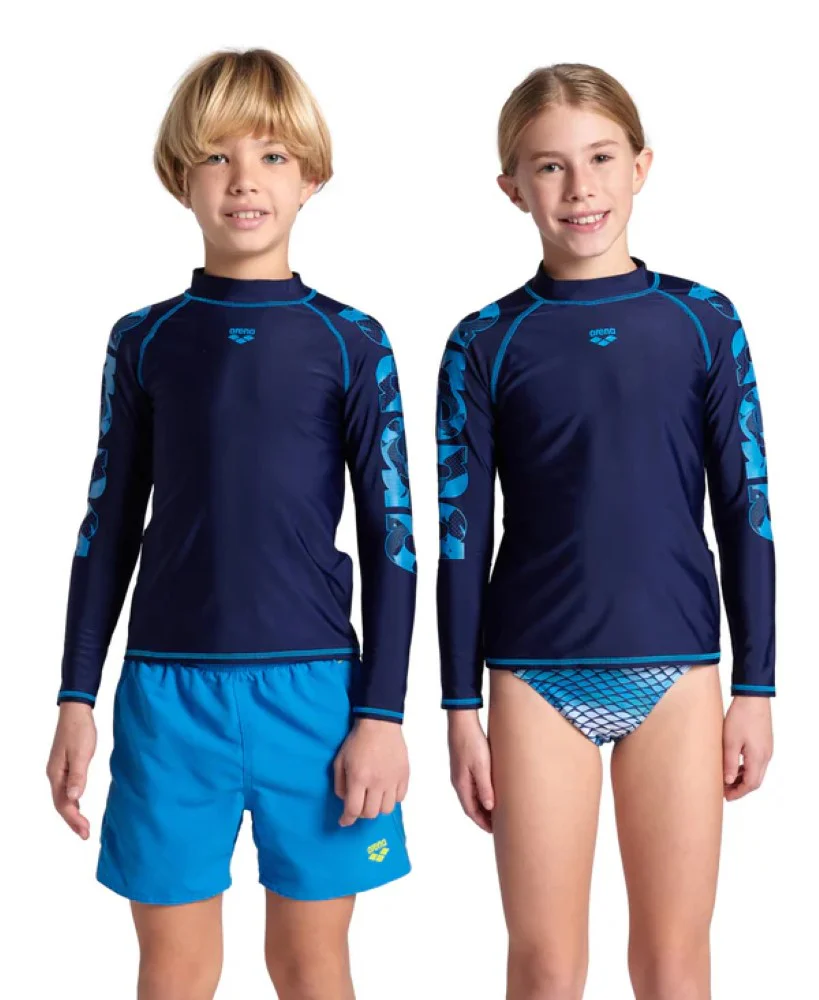 Unisex Jr Arena Rash Vest L/S Graphic