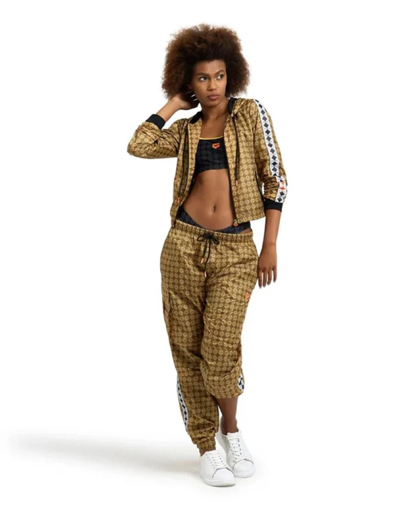 ARENA Woman'S 50Th Crop L/S Hooded Jacket