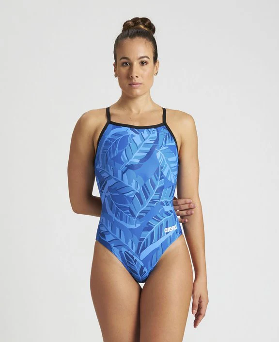 ARENA Tropicals Light Drop Back One Piece