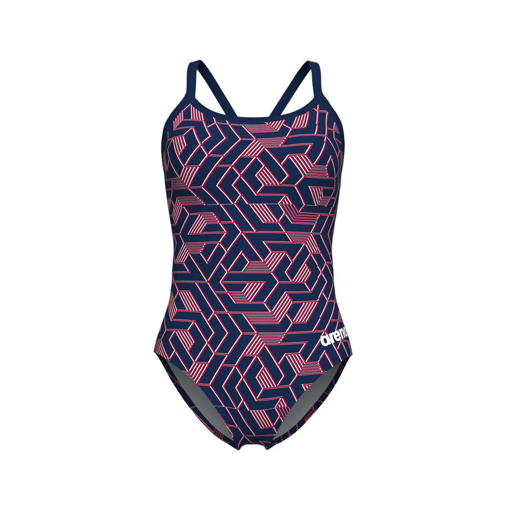 Arena Women's Escape Lightdrop Back One Piece Swimsuit