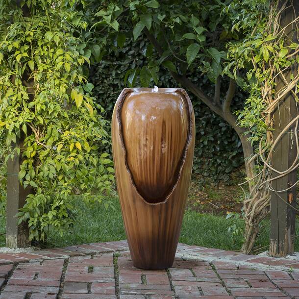 🔥Spring Clearance Sale-Gallien Fiberglass Fountain with Light