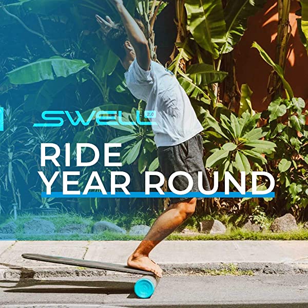 🔥🔥🔥Swell 2.0 - Surf & Paddle Balance Board Trainer Gray