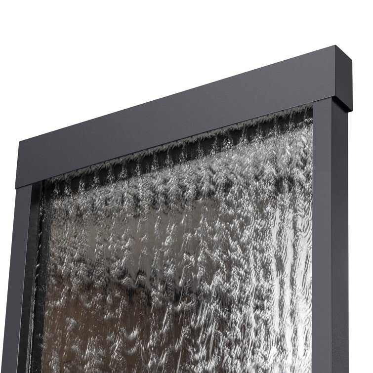 🔥Spring Clearance Sale-Mirror Waterfall Fountain With Stones and Light