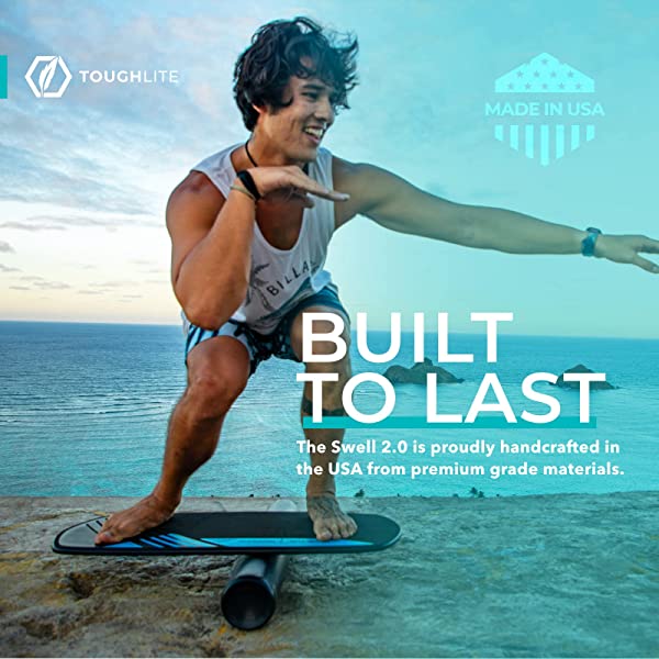 🔥🔥🔥Swell 2.0 - Surf & Paddle Balance Board Trainer Gray