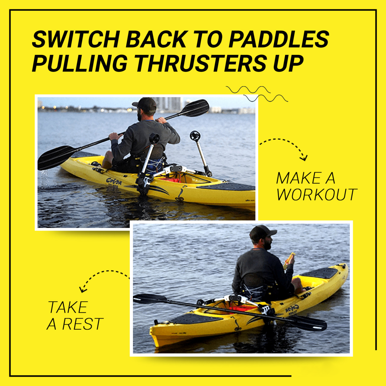 (Clearance Sales &Free Shipping)🎉No registration required🎉kayaking beyond the paddle