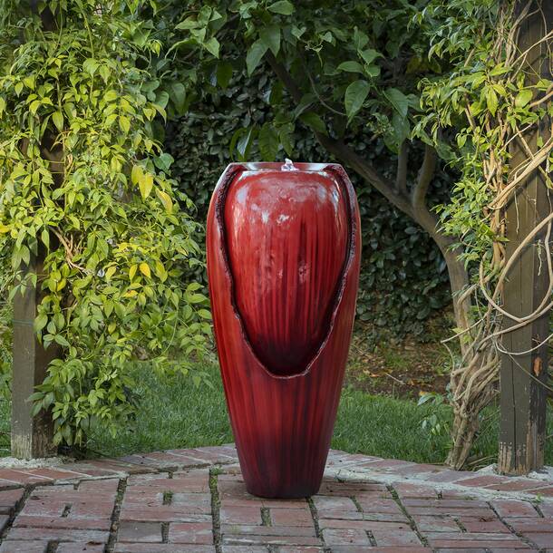 🔥Spring Clearance Sale-Gallien Fiberglass Fountain with Light