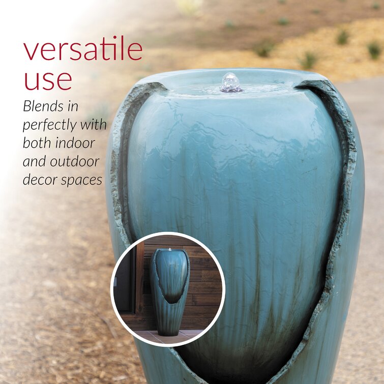 🔥Spring Clearance Sale-Gallien Fiberglass Fountain with Light